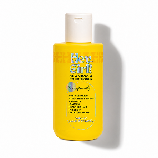 VANILLA SALTED CARAMEL shampoo & conditioner -300ML- 2IN1 FOR CURLY DAMAGED HAIR