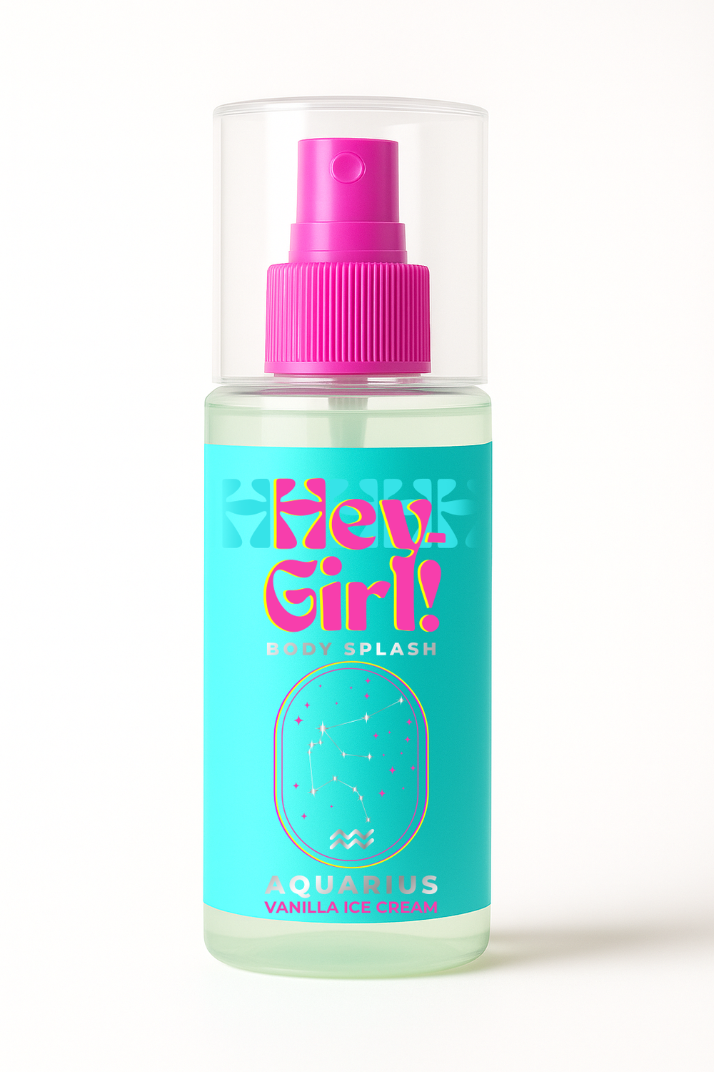 AQUARIUS VANILA ICE CREAM body splash 150ml